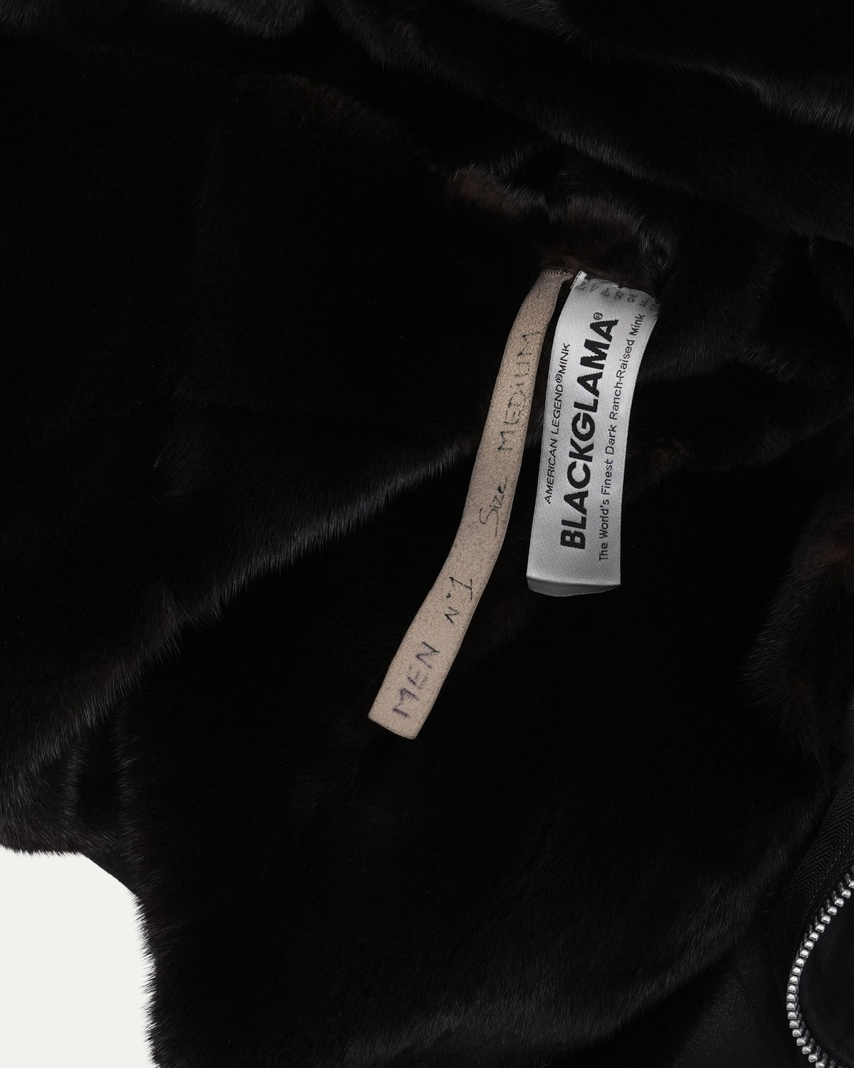 Rick Owens Mink Fur Lined Jacket
