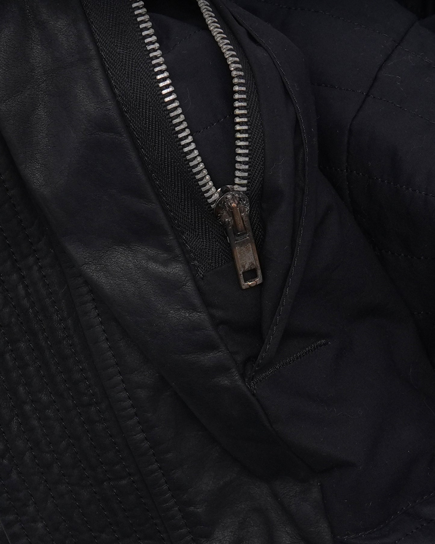 FW12 Mollino Quilted Lamb Leather Jacket