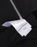 Vertical Logo Thermal Lined Zip Up Hoodie