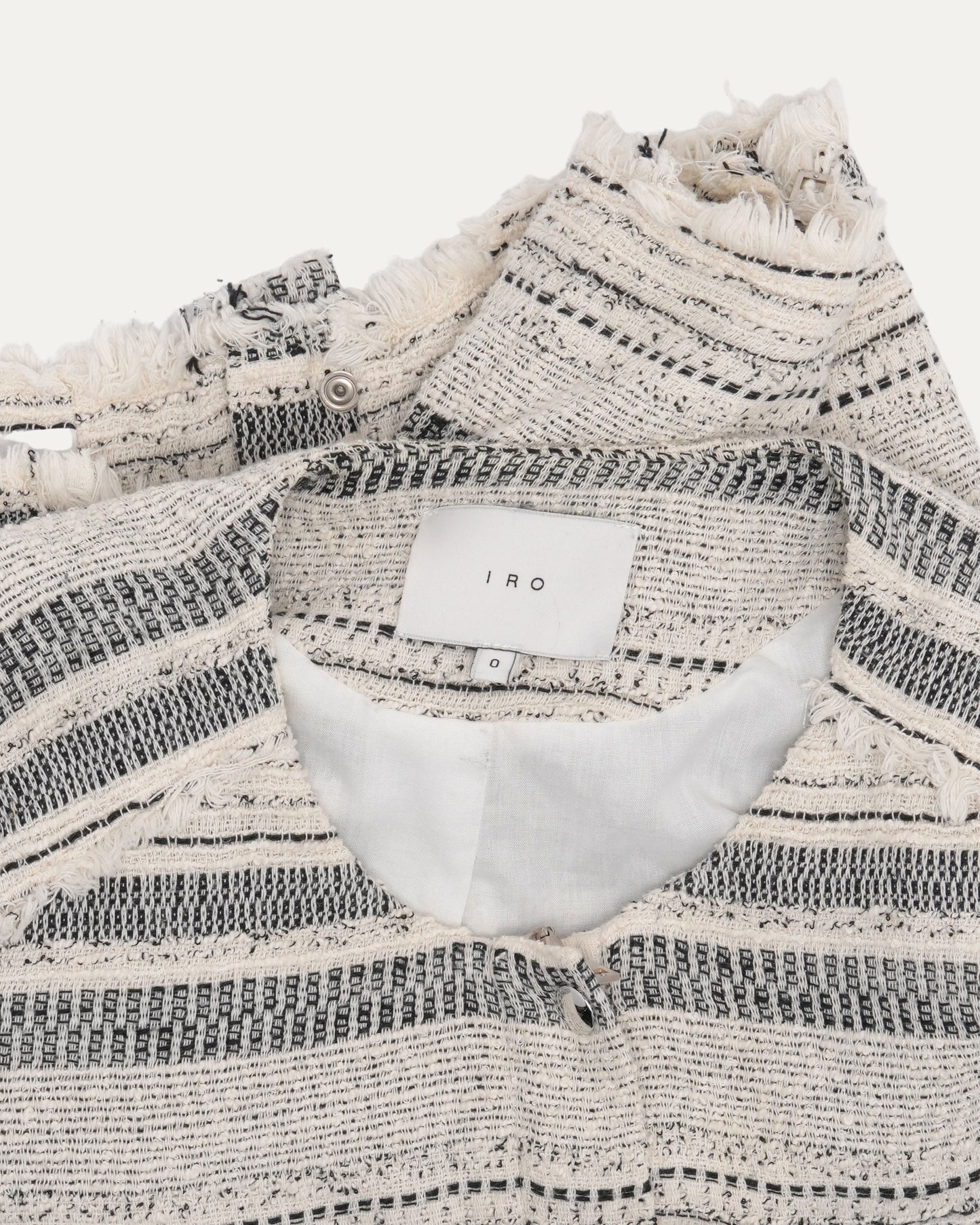 Striped Tweed Jacket