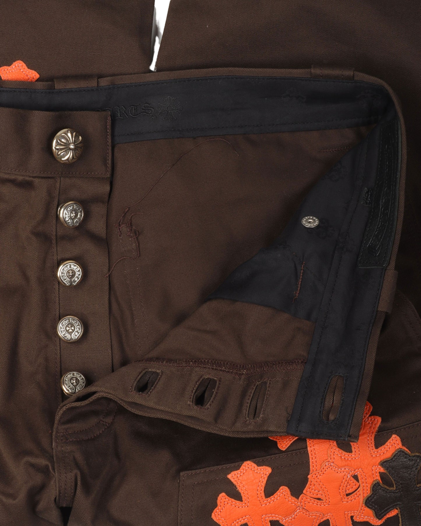 Double Knee Cross Patch Carpenter Pants
