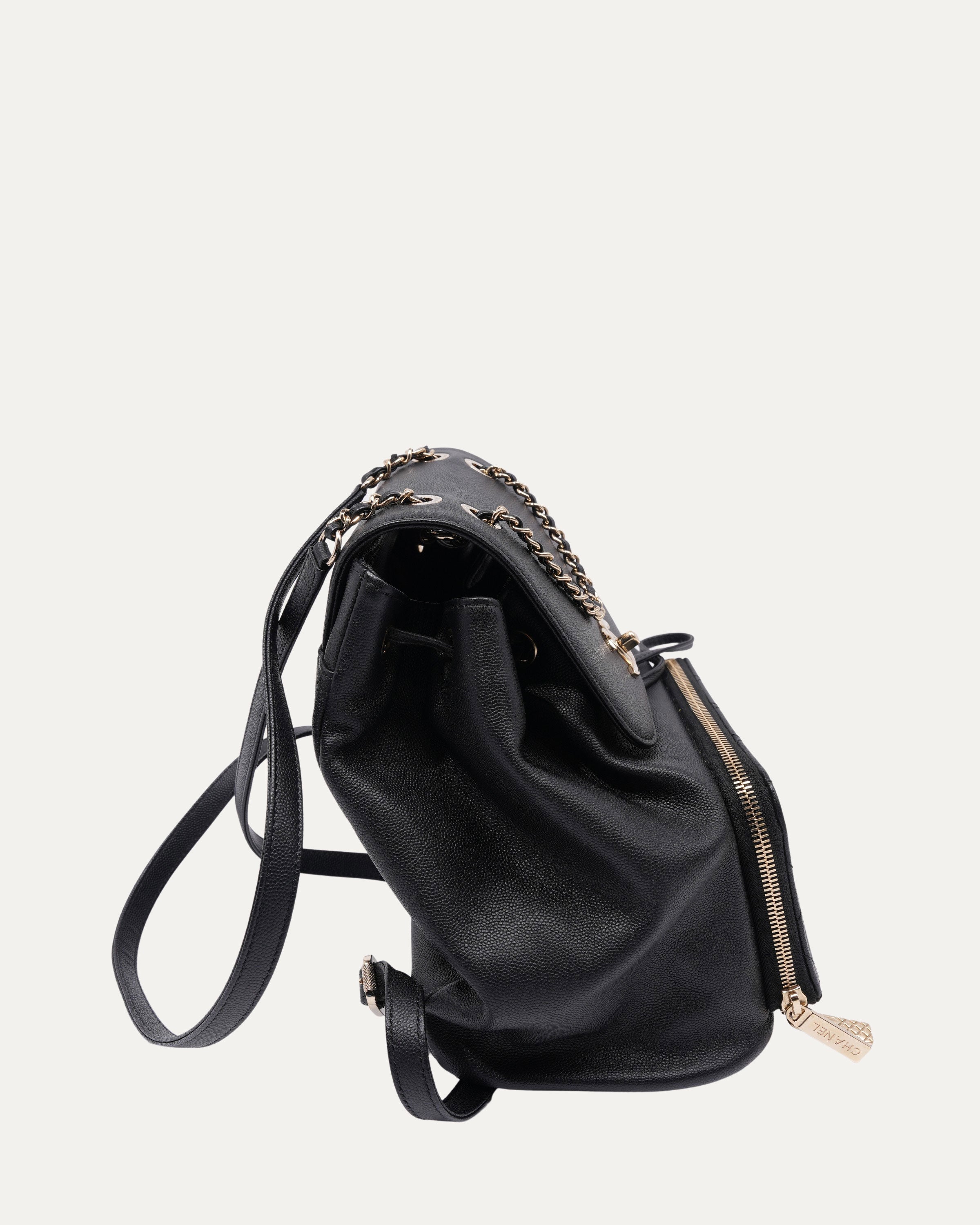 Quilted Leather Backpack