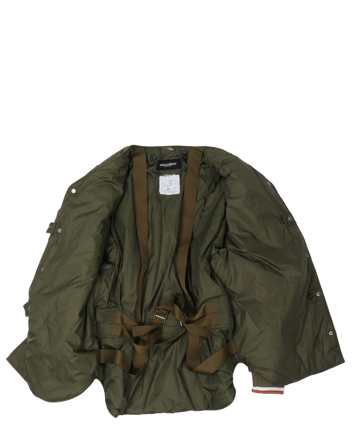 Patched Padded Liner Jacket