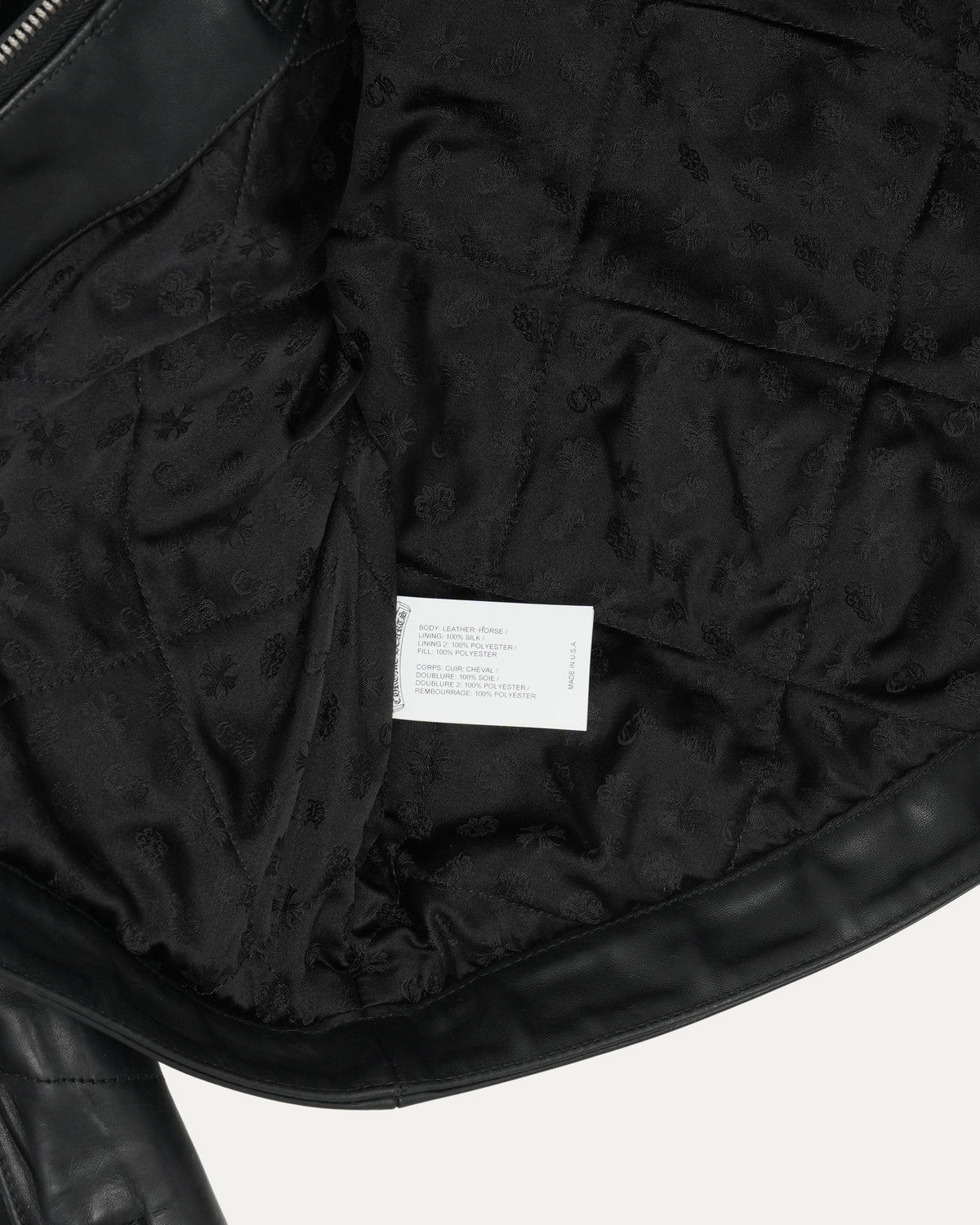 Leather Blouson Jacket