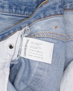 Levis 501 Cross Patch Jeans