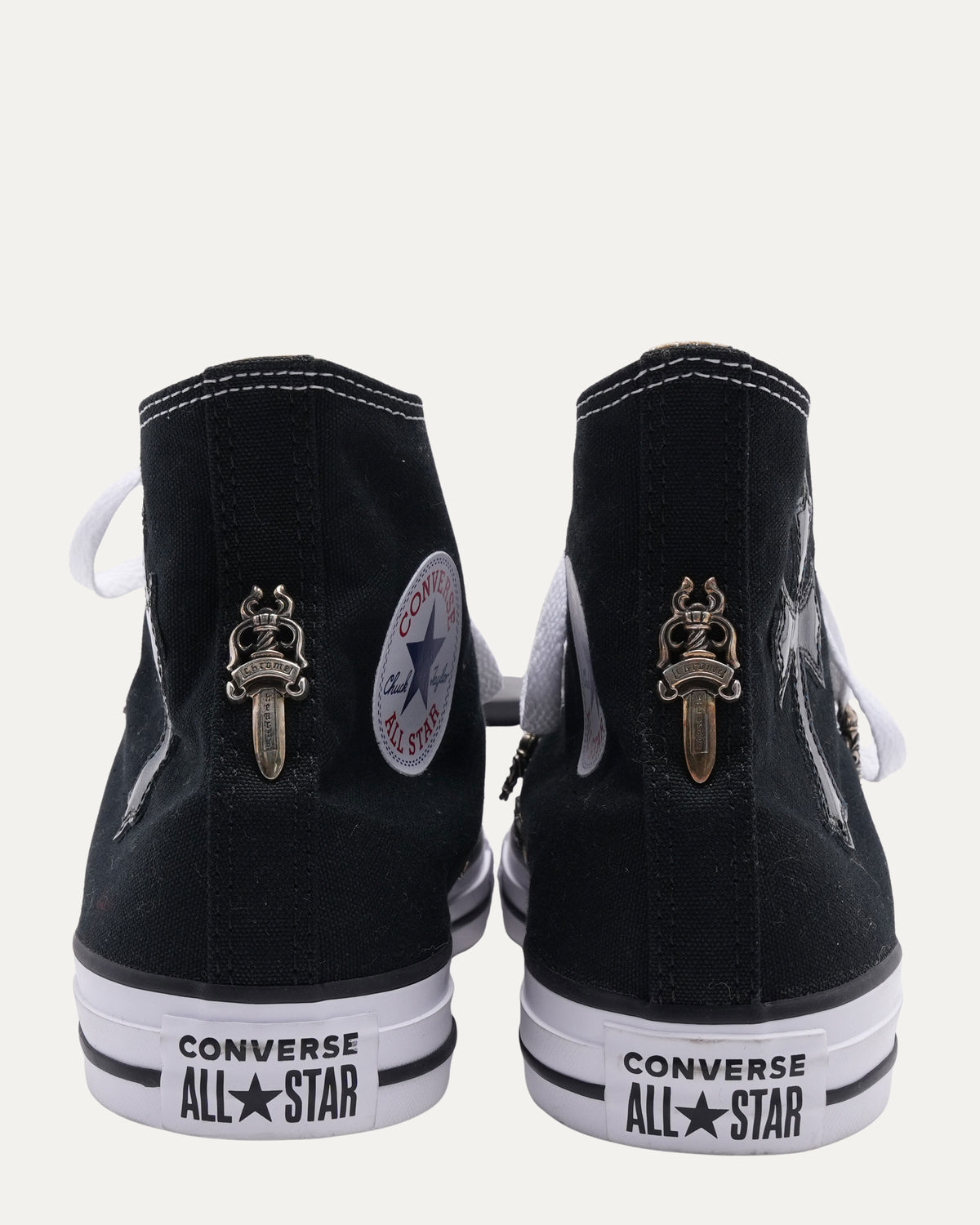 Cross Patch Converse Chuck Taylor Sneakers