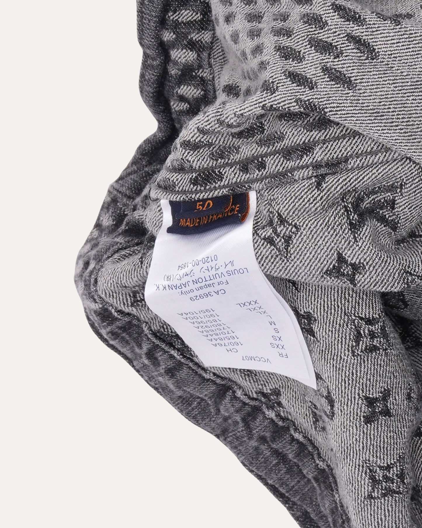 Nigo Damier Waves Monogram Denim Jacket