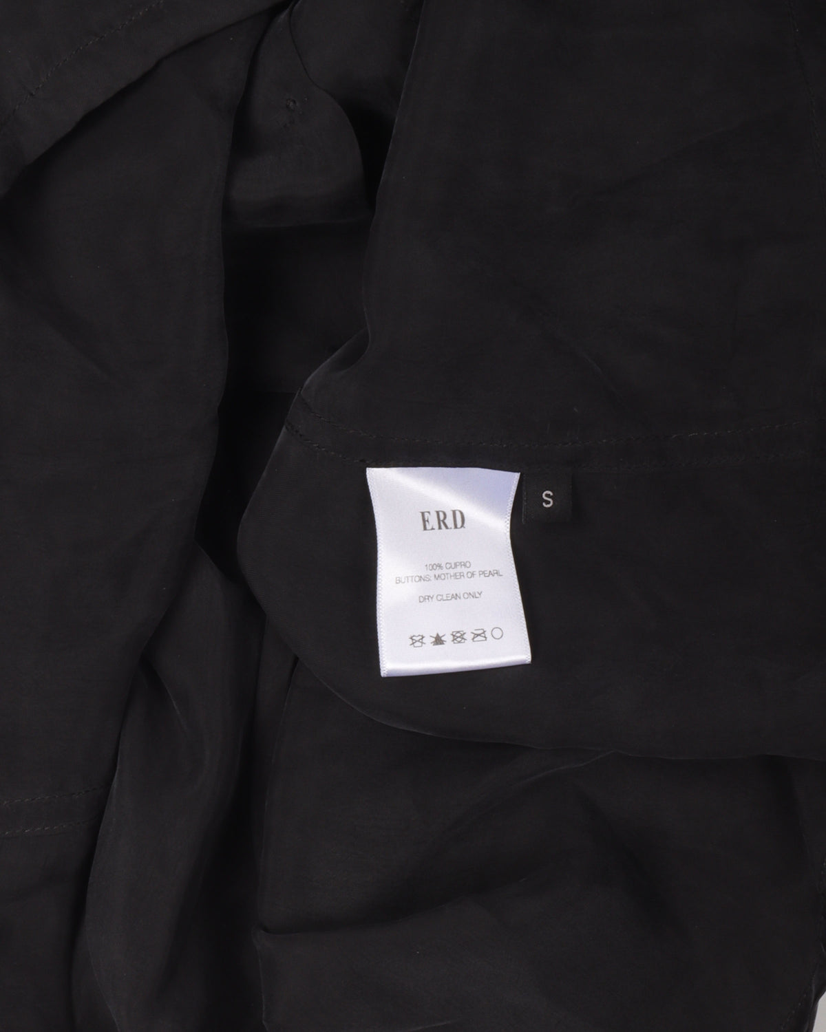 Cupro-Twill Embroidered Camp Collar Shirt