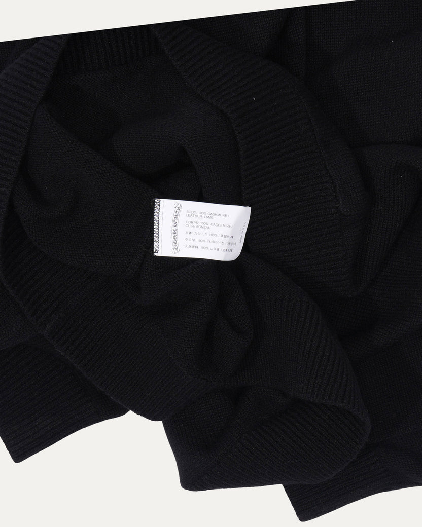 Cashmere Cross Patch Hoodie