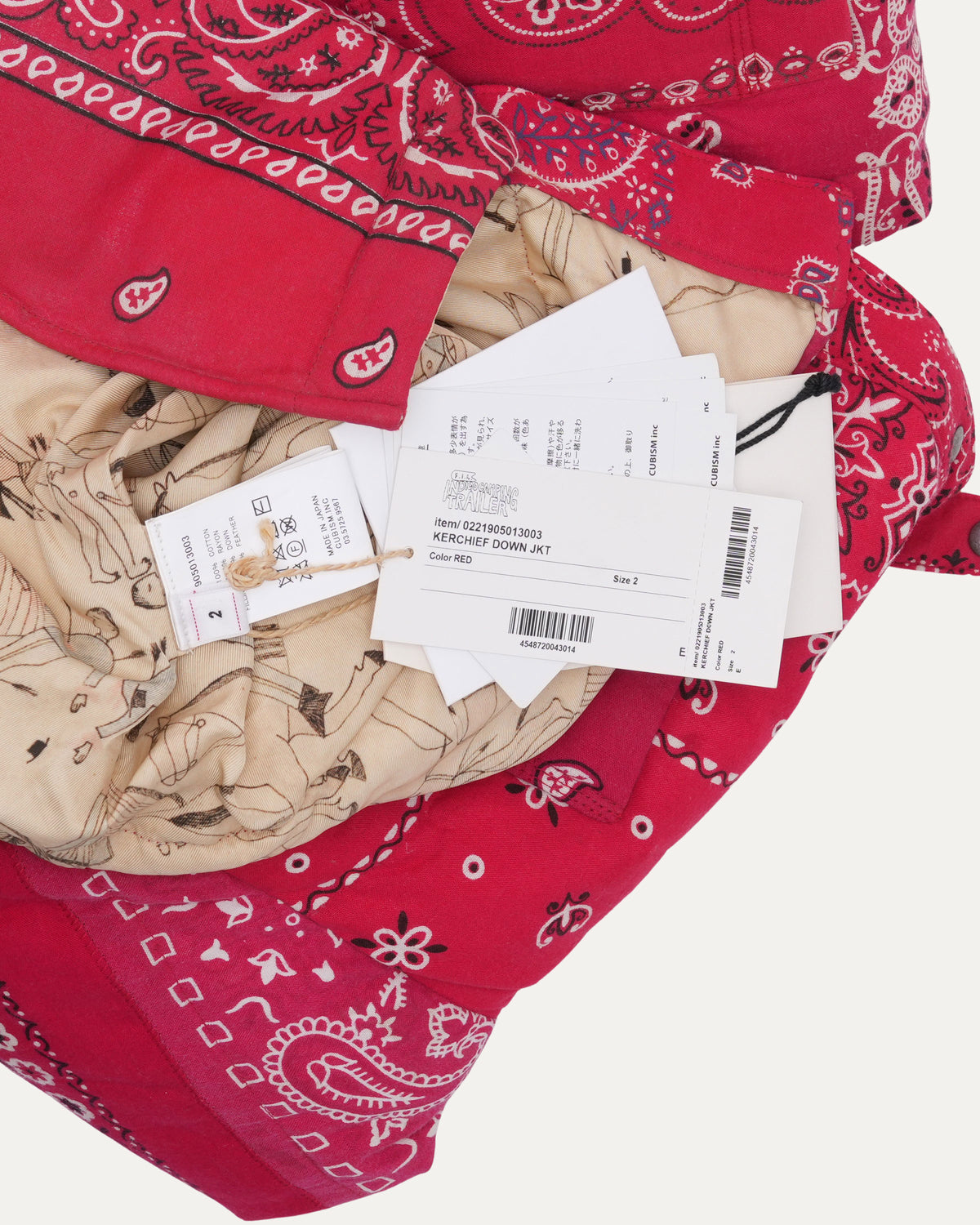 ICT Bandana Kerchief Down Jacket