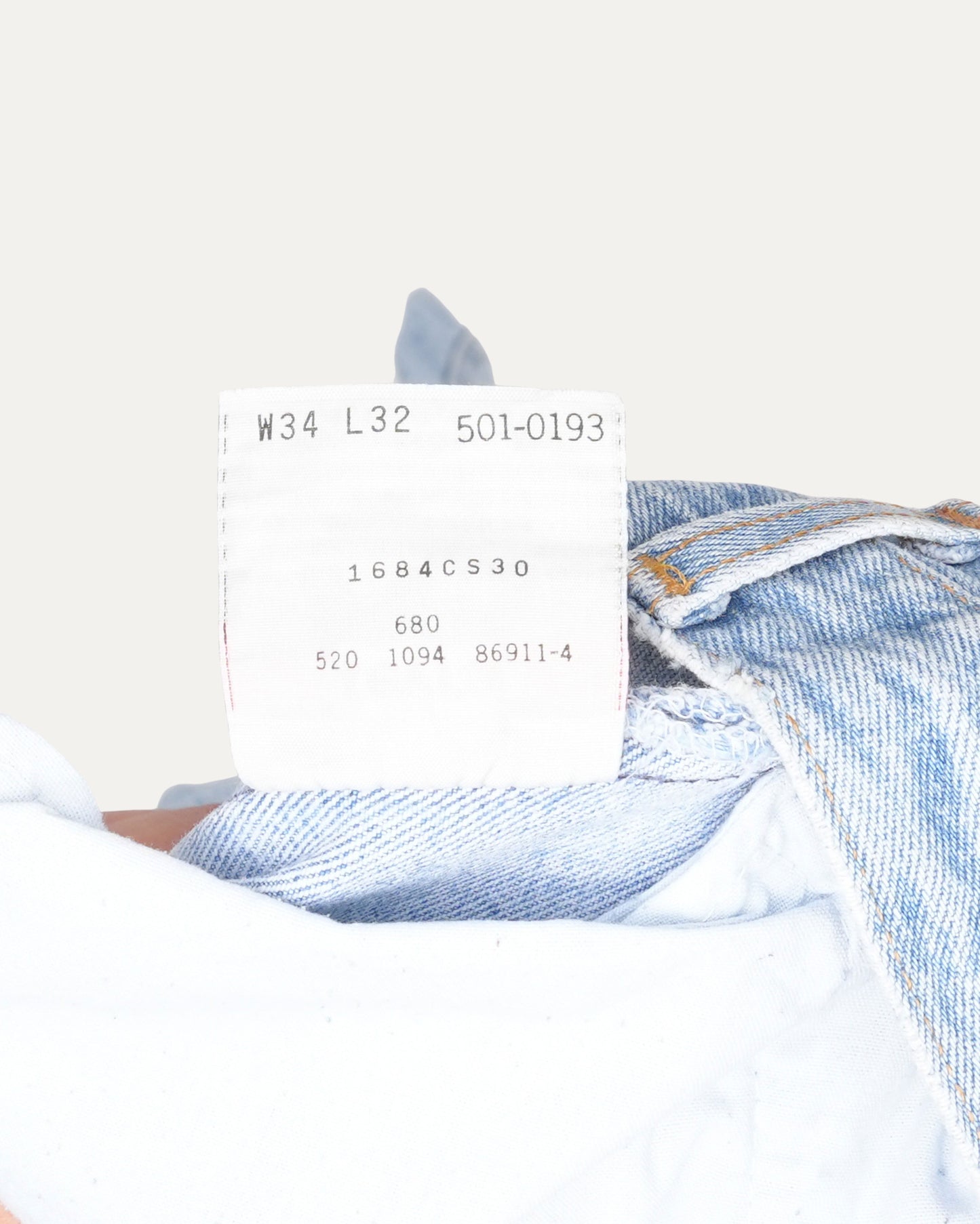 Levis Redline 501 Jeans