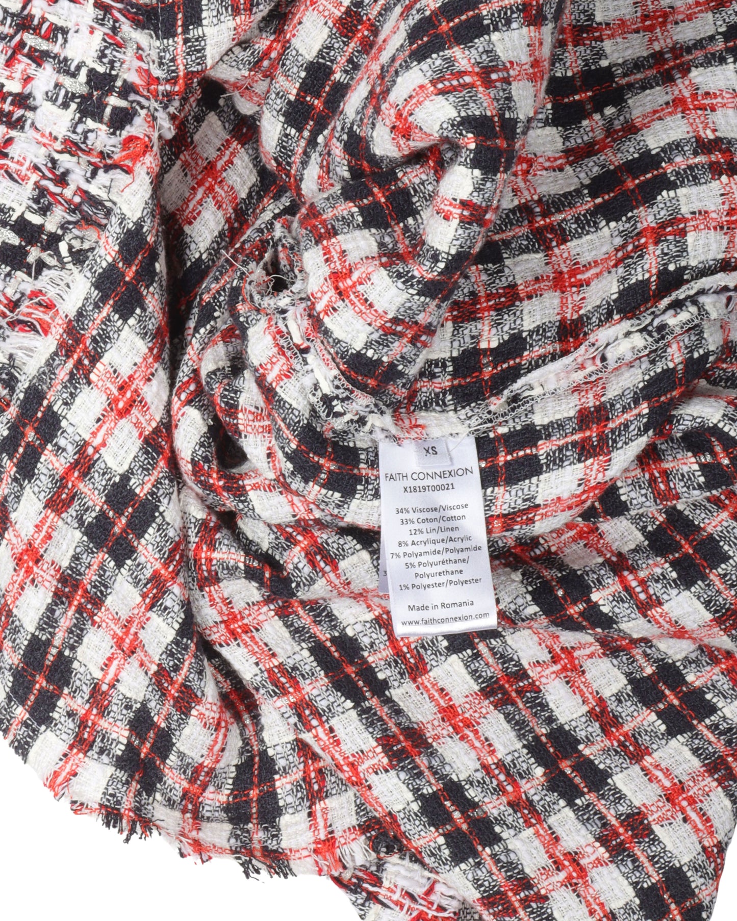 Plaid Bouclé Shirt