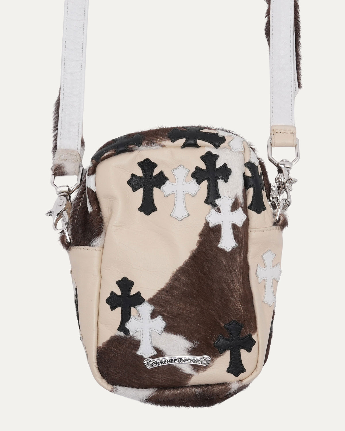 Matty Boy Cross Patch Chomper Cow Hide Taka Bag