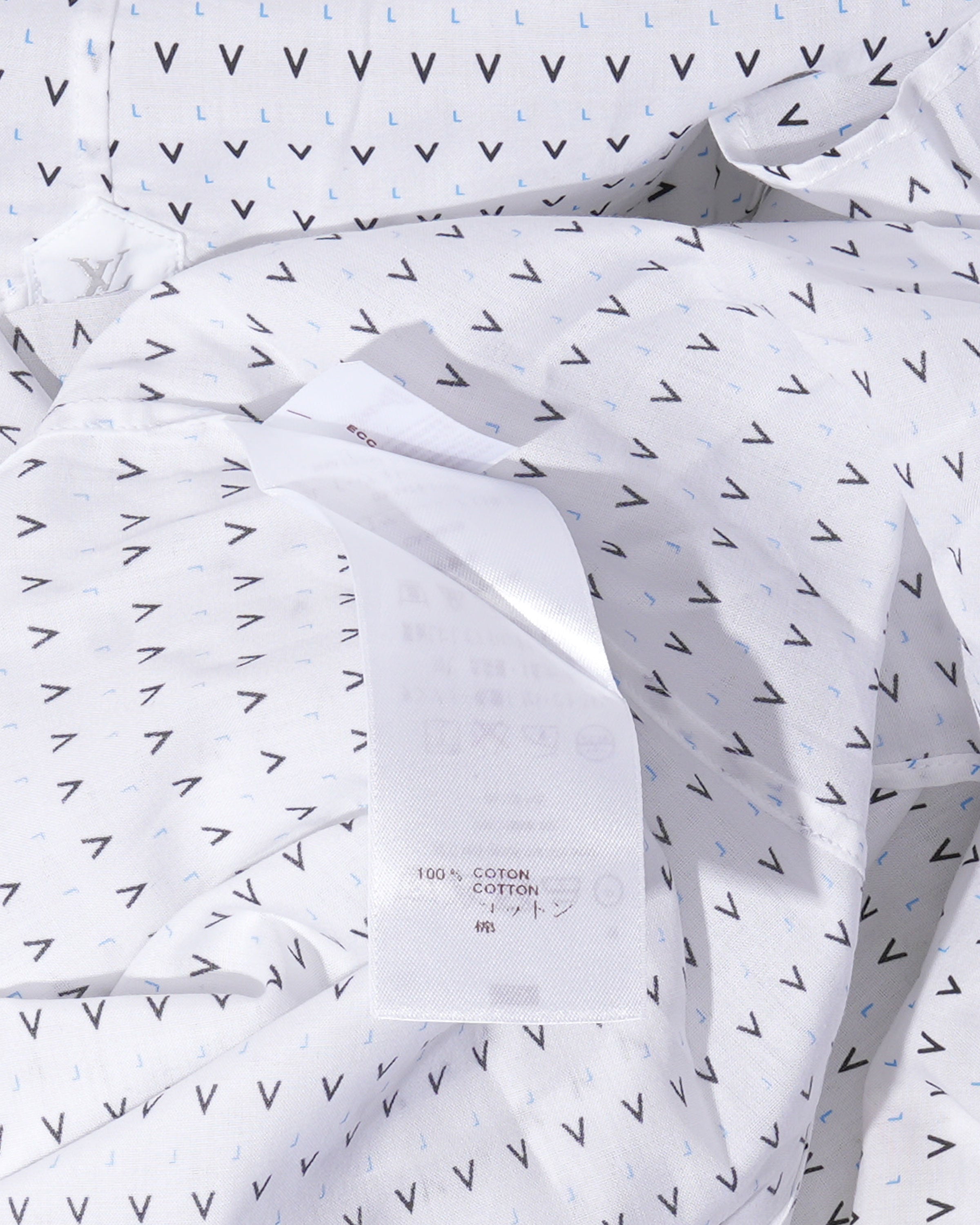 Sans Serif Monogram Shirt