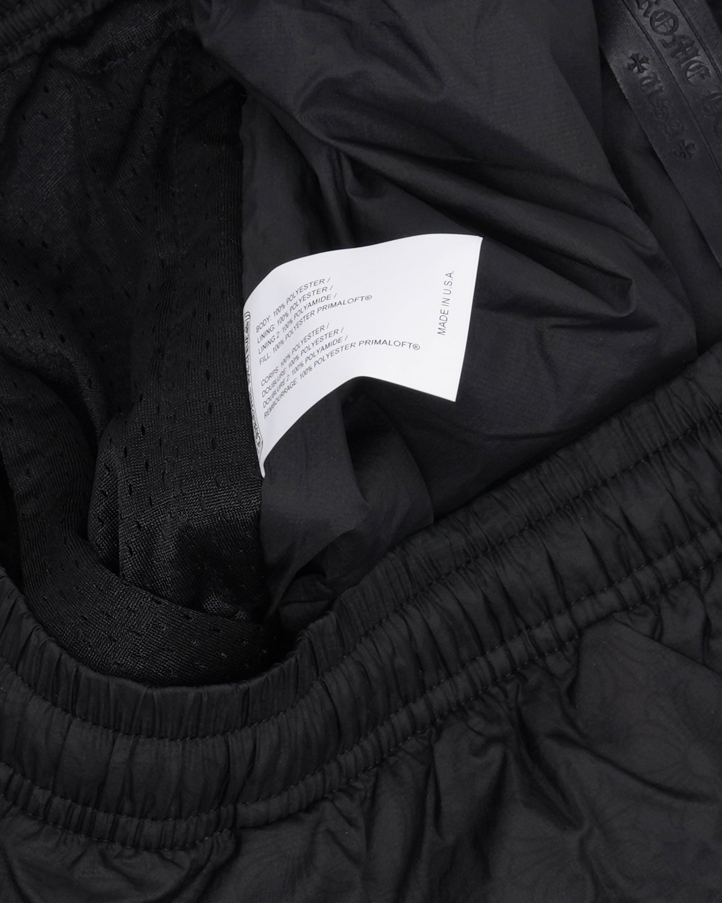 Embroidered Monogram Trash Pickup Track Pants