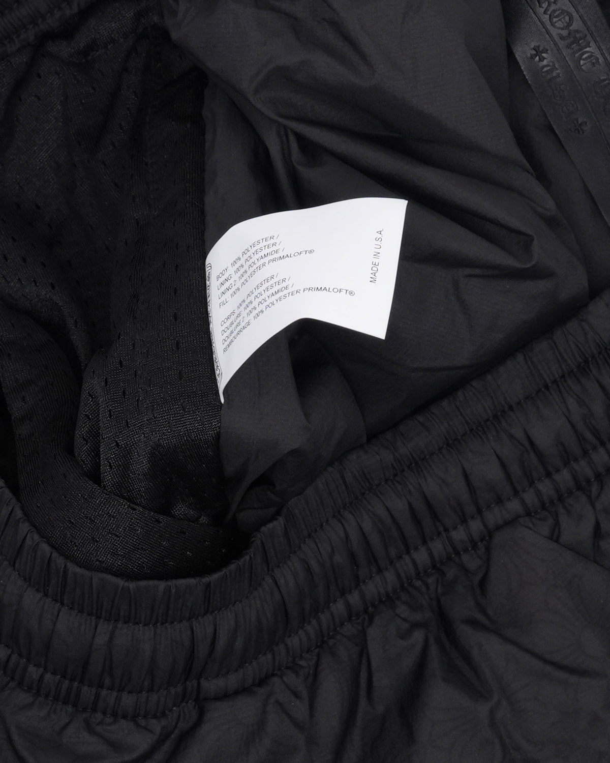 Embroidered Monogram Trash Pickup Track Pants