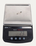 Diamond Plus Cross Safety Pin