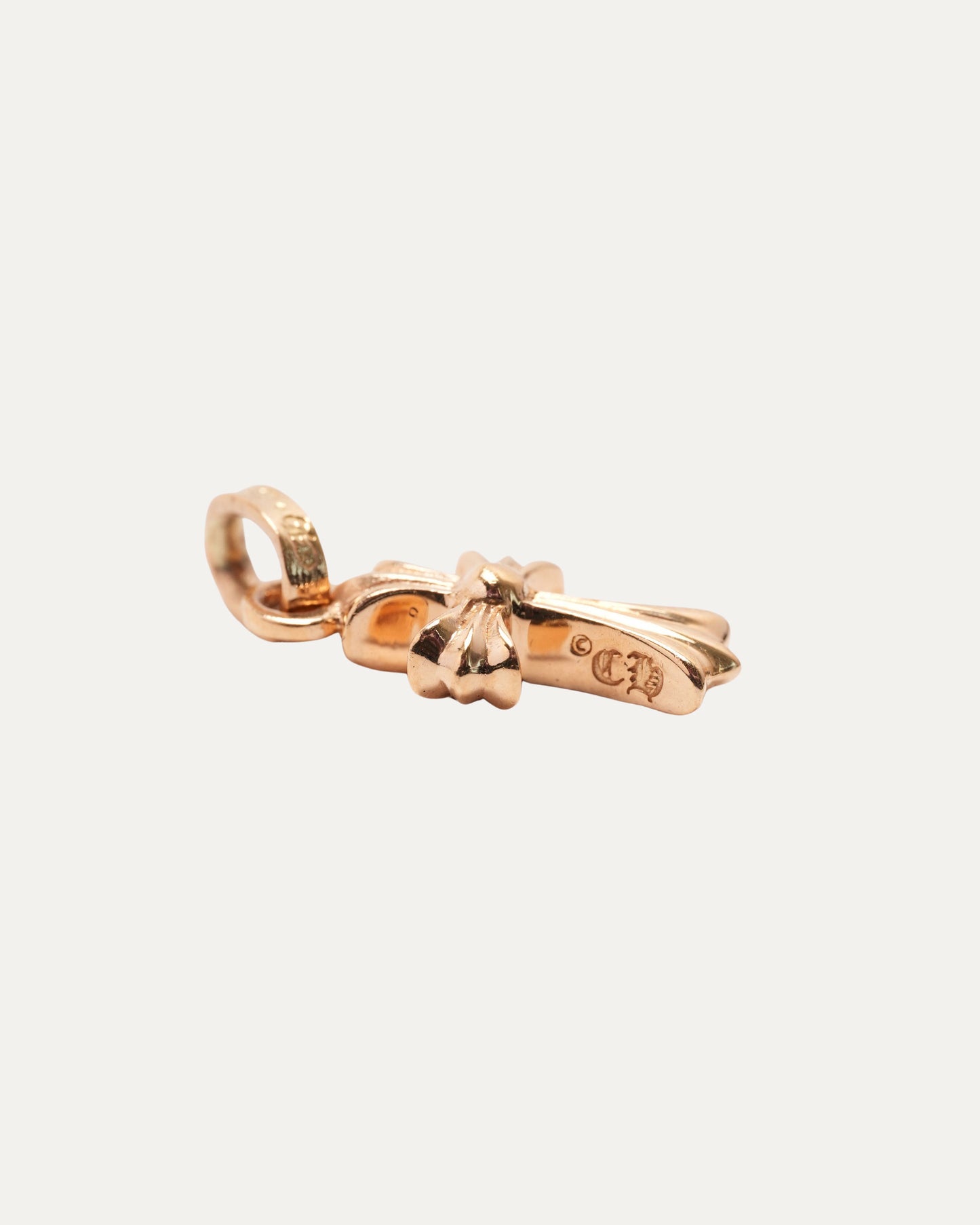 Gold Sapphire Baby Fat Pendant