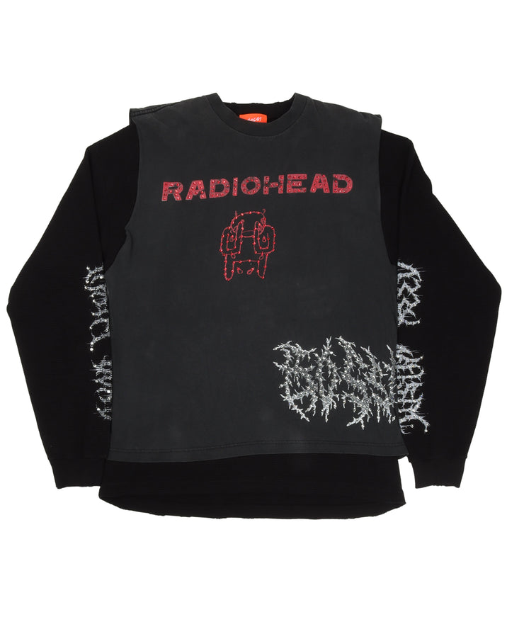 Justin Reed x Thrift Lord T-Shirt Radio Head