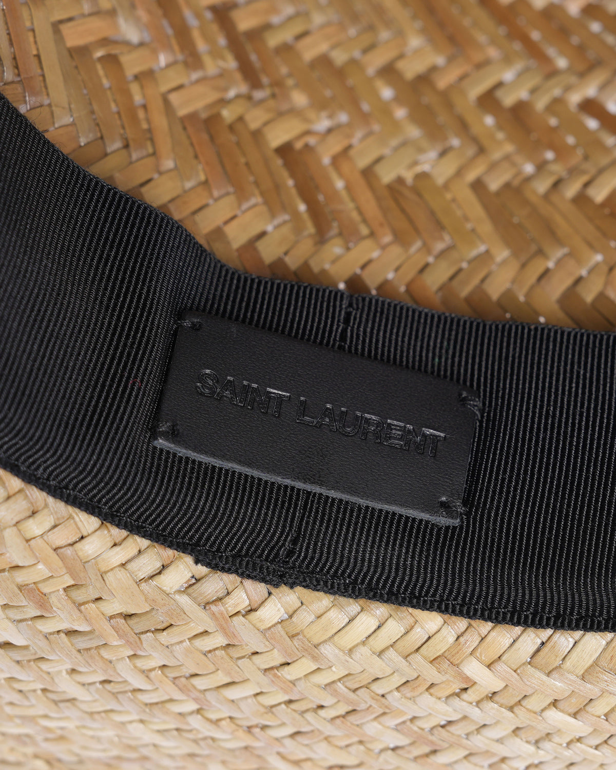 Belted Straw Hat