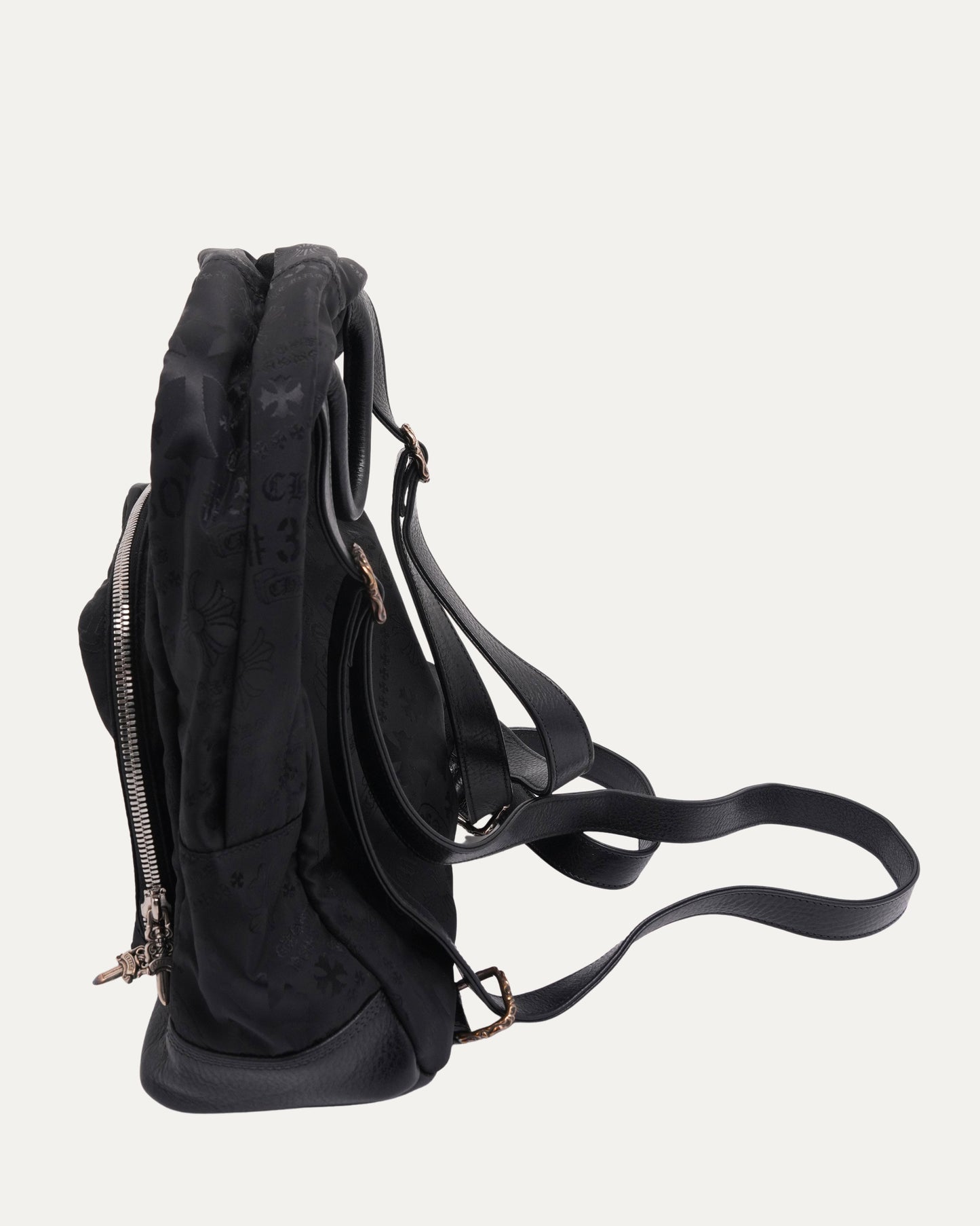 Nylon Stencil Monogram Seventh Grade Backpack