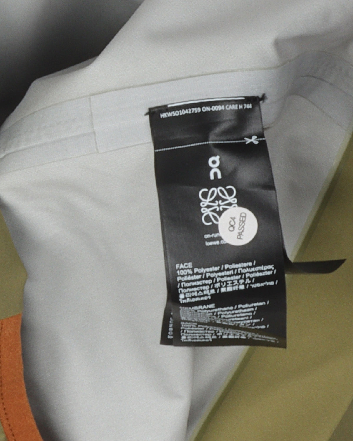 On Waterproof Anorak Jacket