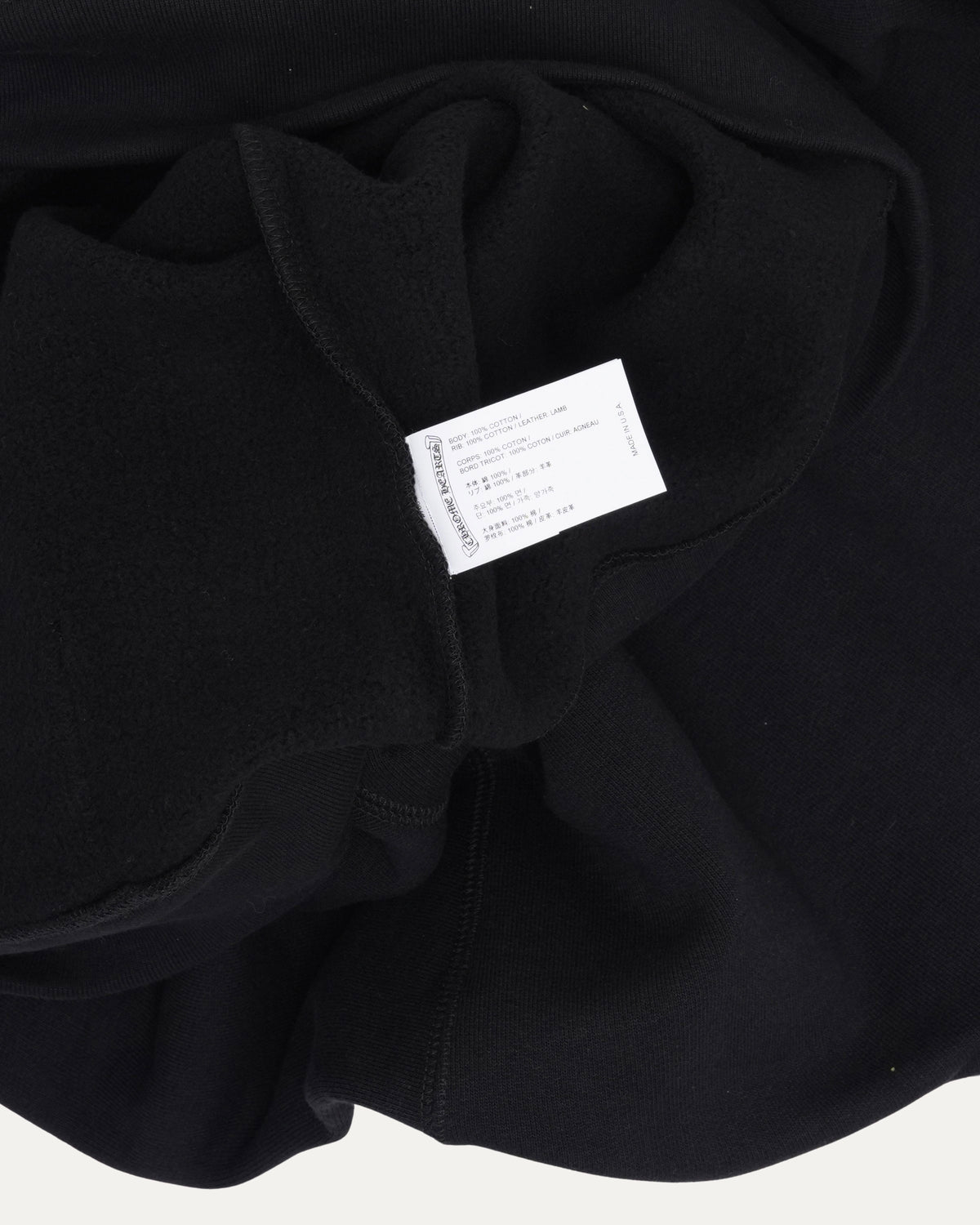 Paper Jam Cemetery Cross Patch Quarter Zip Sweatshirt