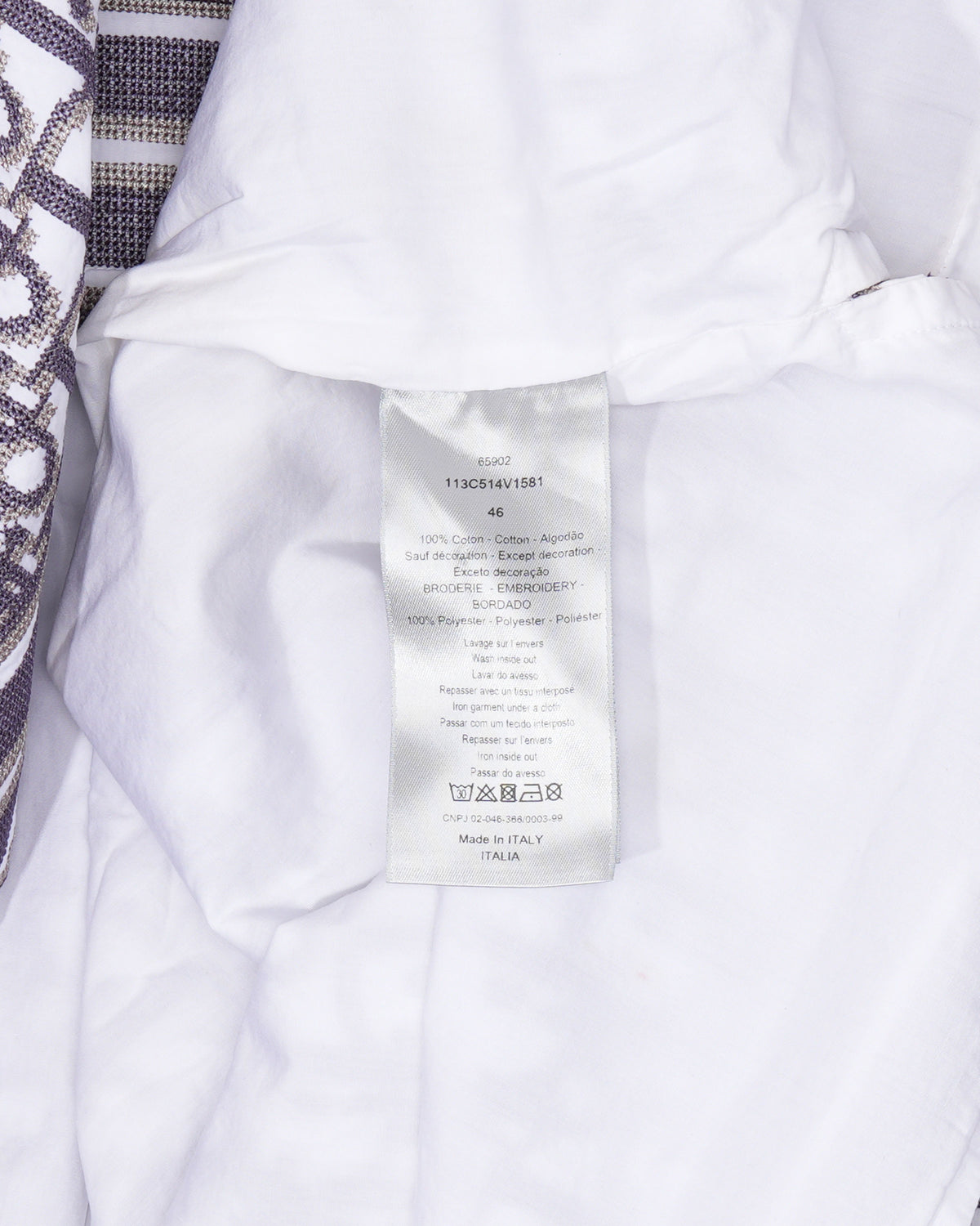 Homme Oblique Short Sleeve Shirt