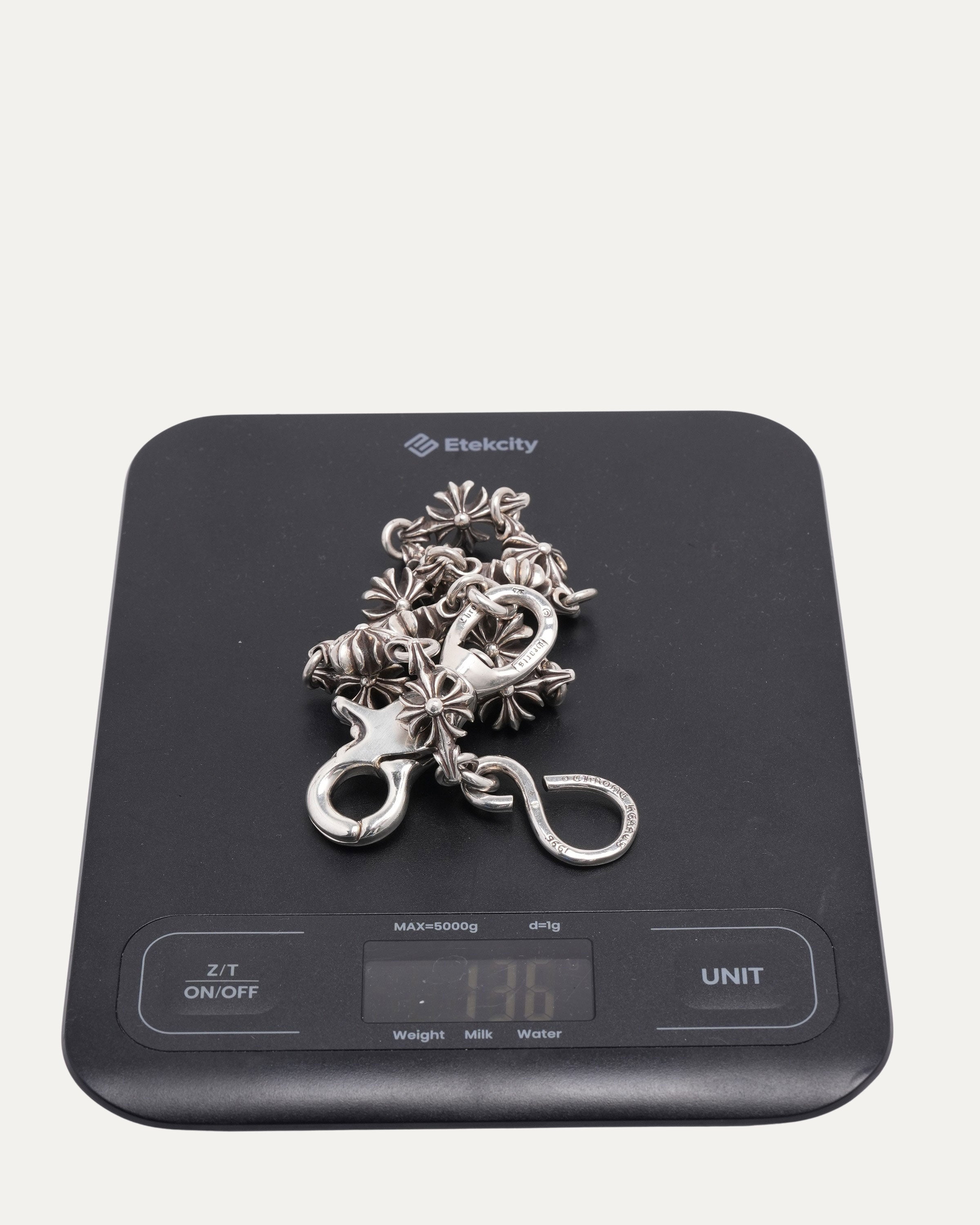 Chrome Hearts Plus Cross Wallet Chain – Justin Reed