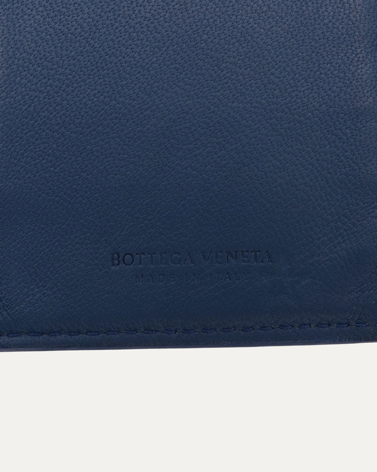 Intrecciato Croc Inlay Long Wallet