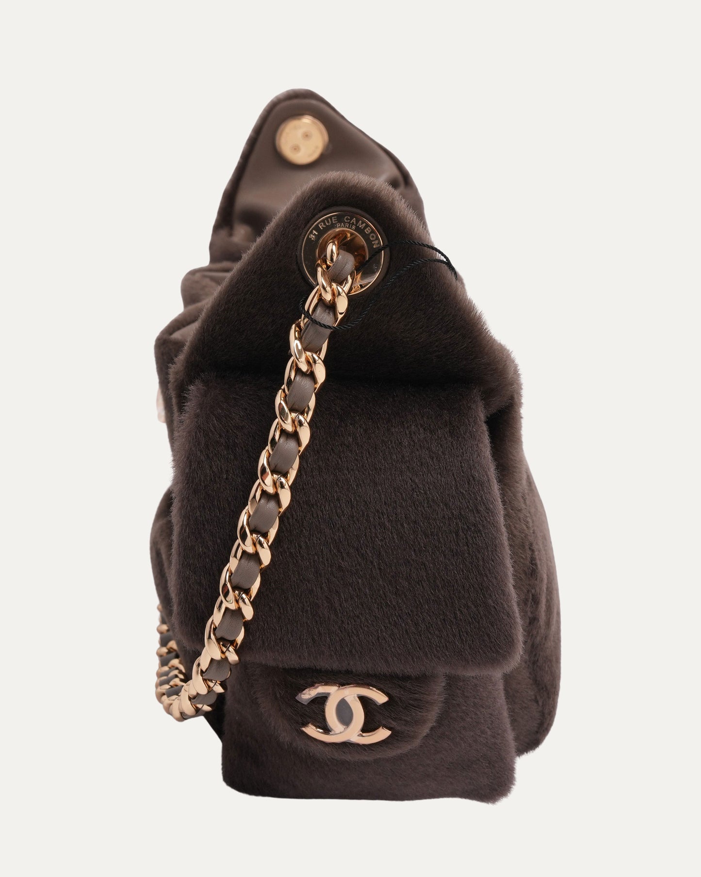 Pony Hair Quilted Mini 25 Hobo Bag