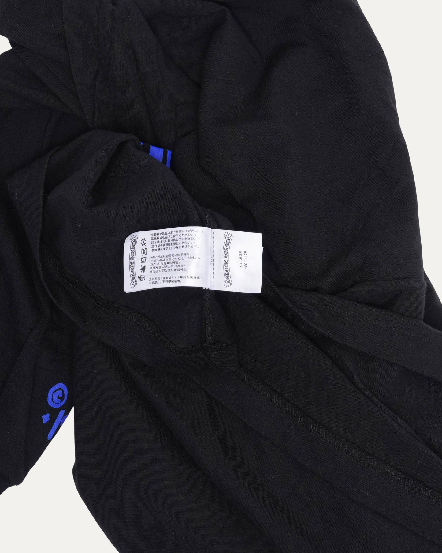 Neck Logo Long Sleeve Pocket T-Shirt
