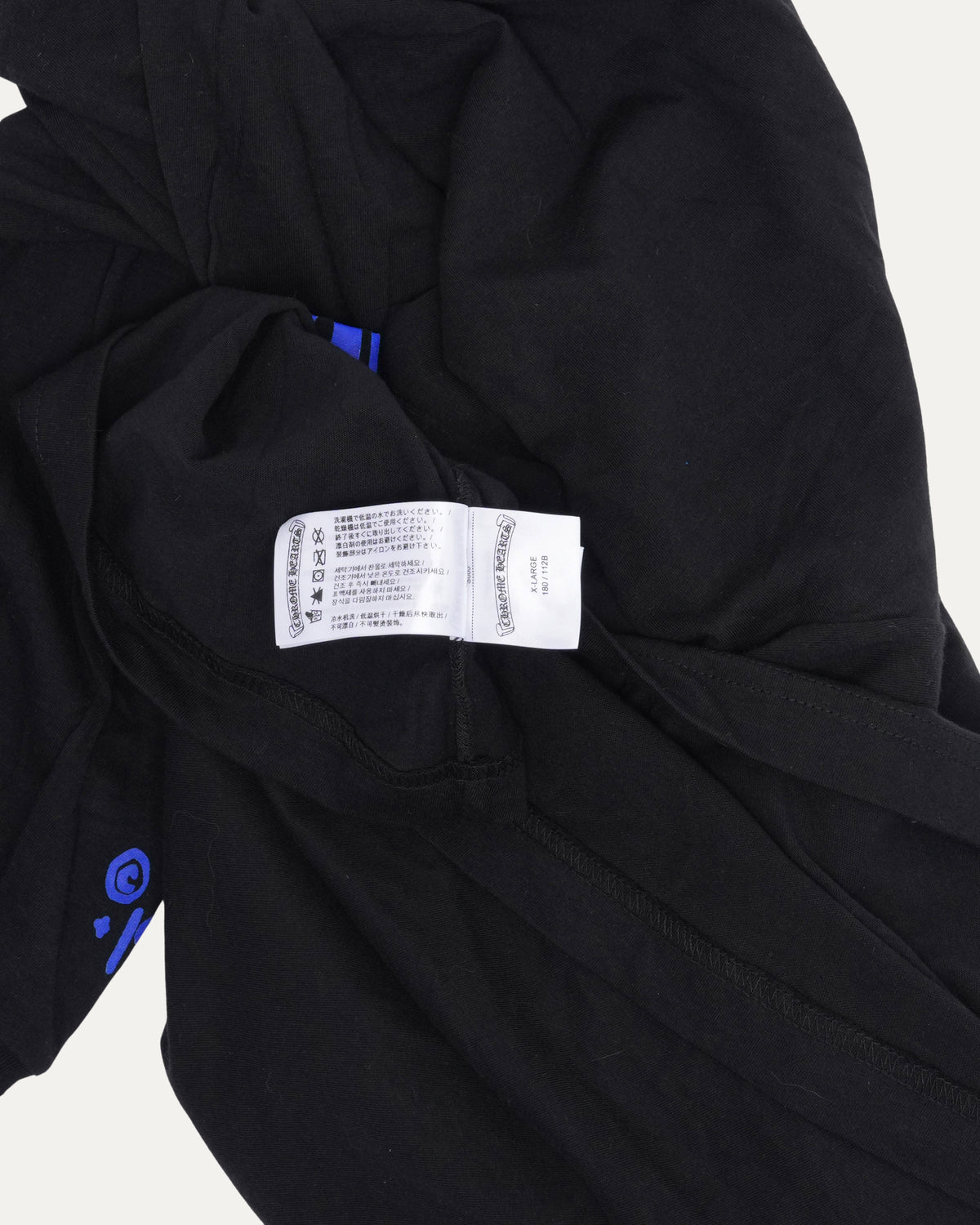 Neck Logo Long Sleeve Pocket T-Shirt