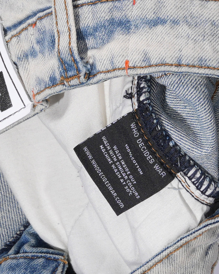 Who Decides War Patchwork Jeans