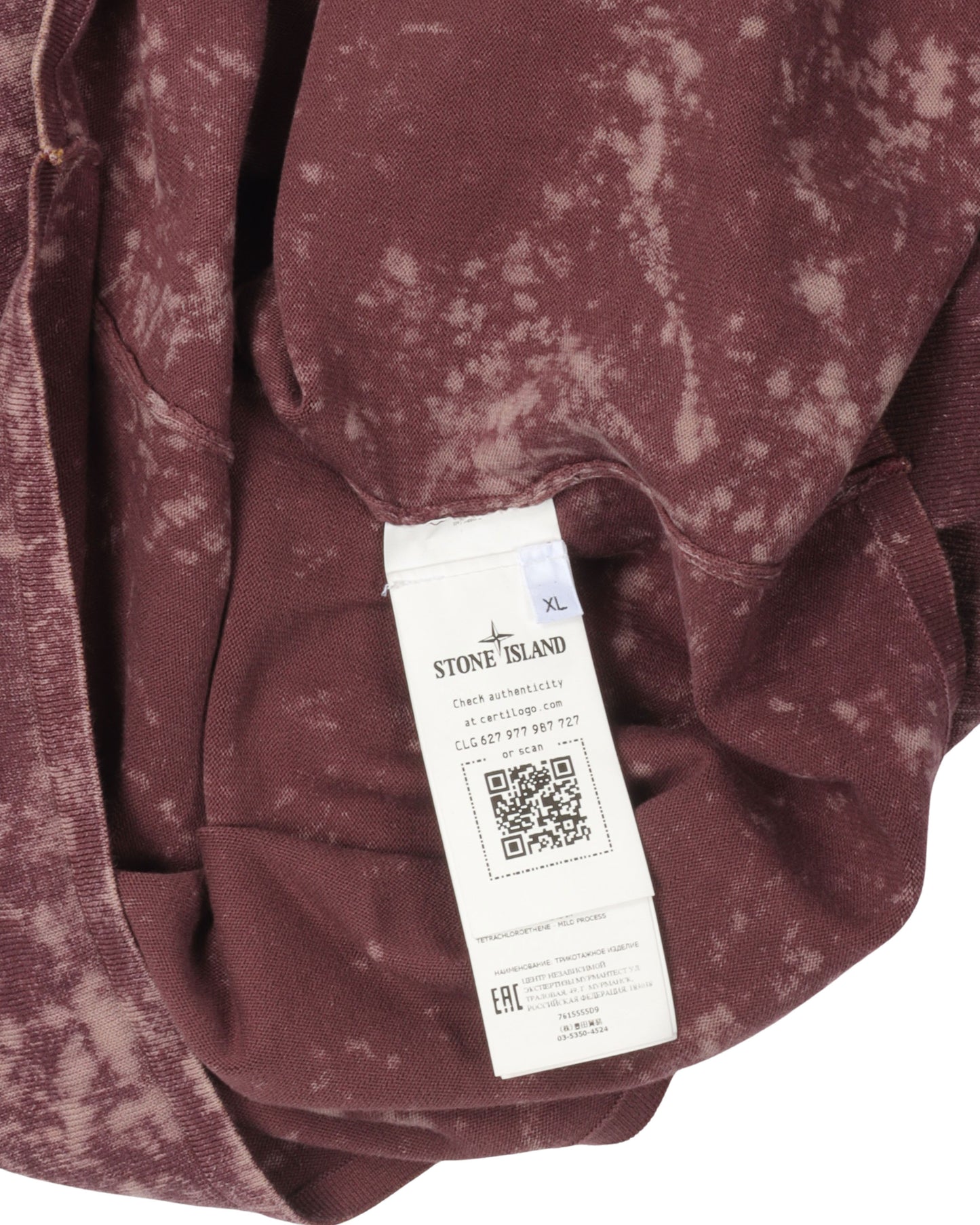 Off-Dye OVD Treatment Garment Dyed Sweatshirt