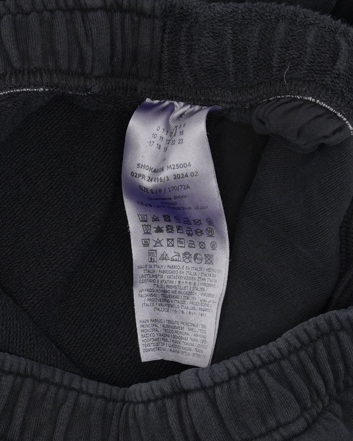 MM6 Inside Out Sweatpants