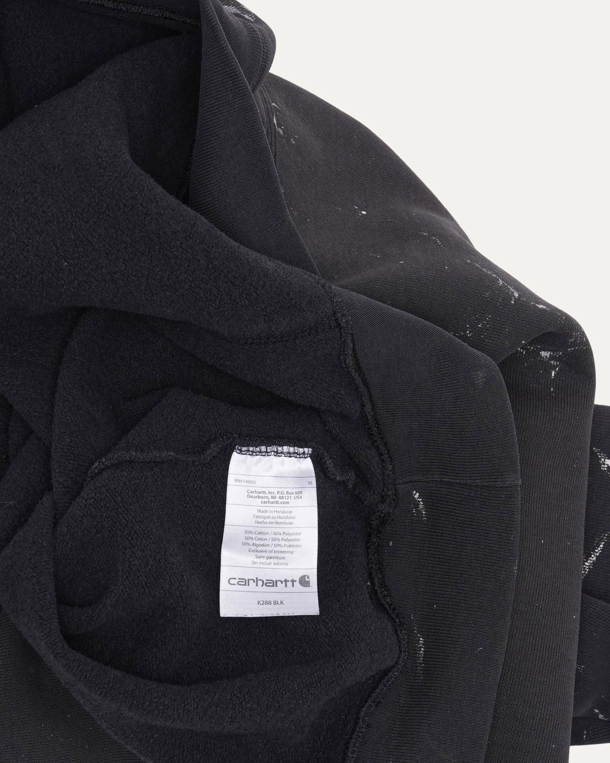 Carhartt Distressed Painted Hoodie