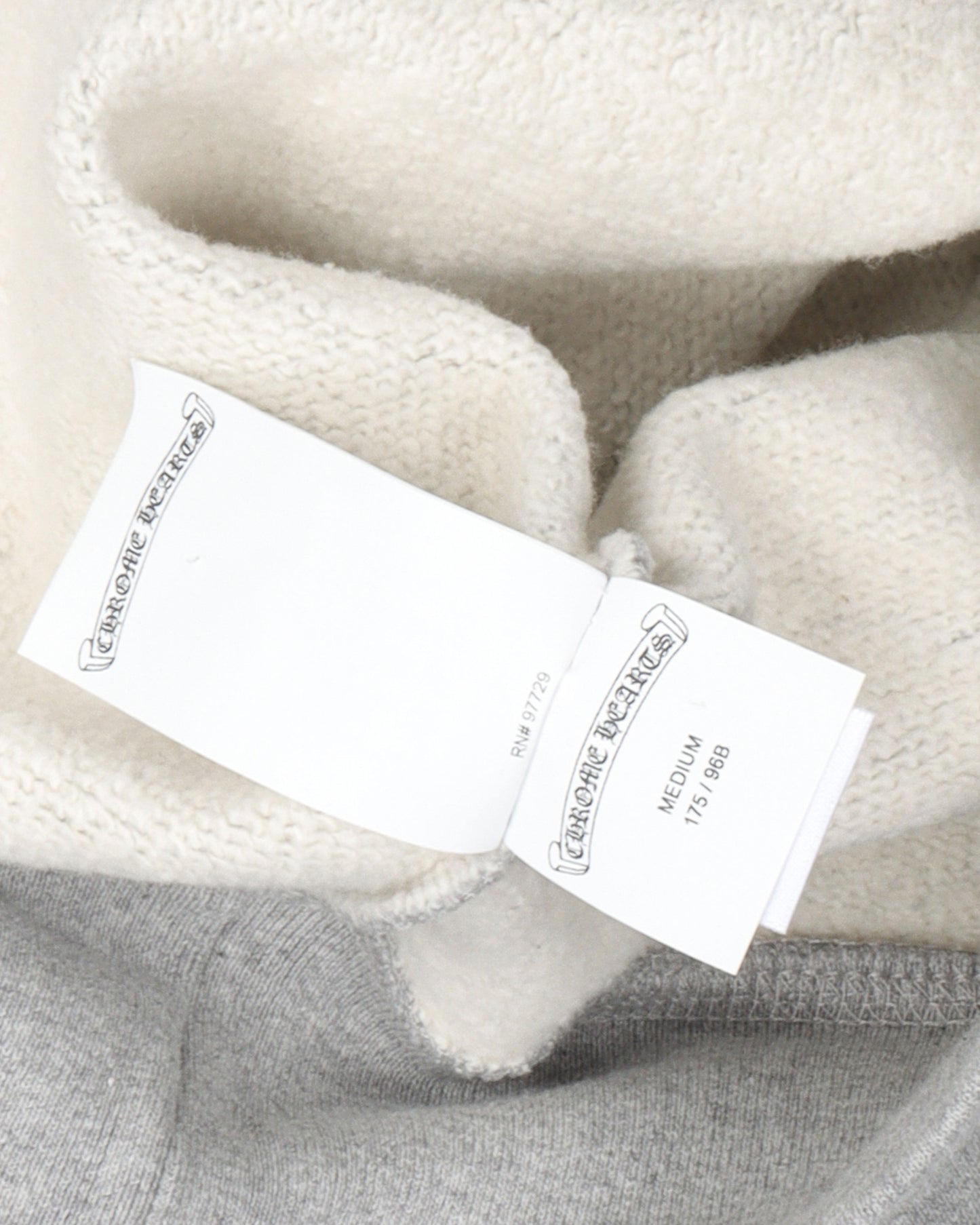 Cross Patch Zip Up Hoodie
