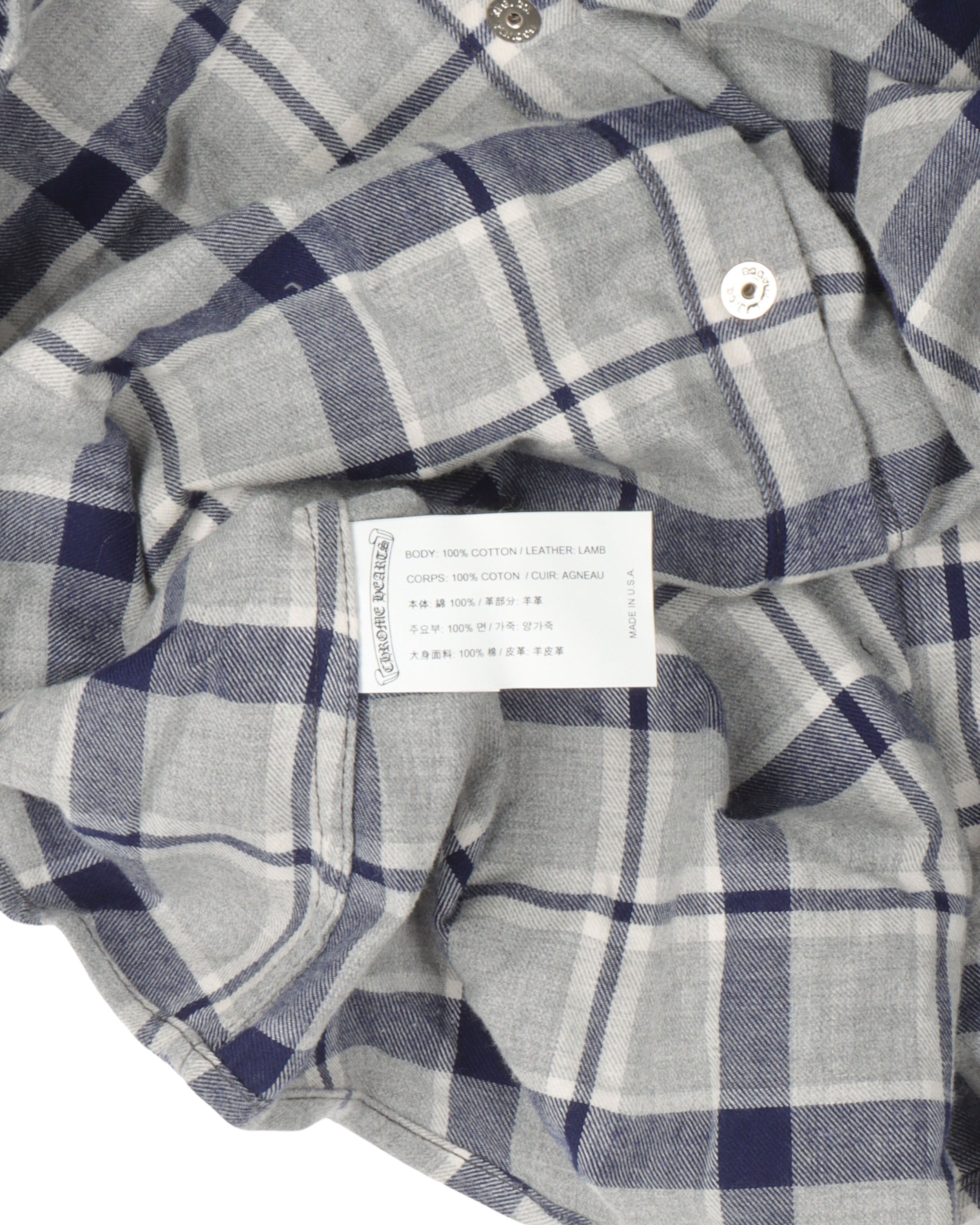Cross Patch Flannel Shirt