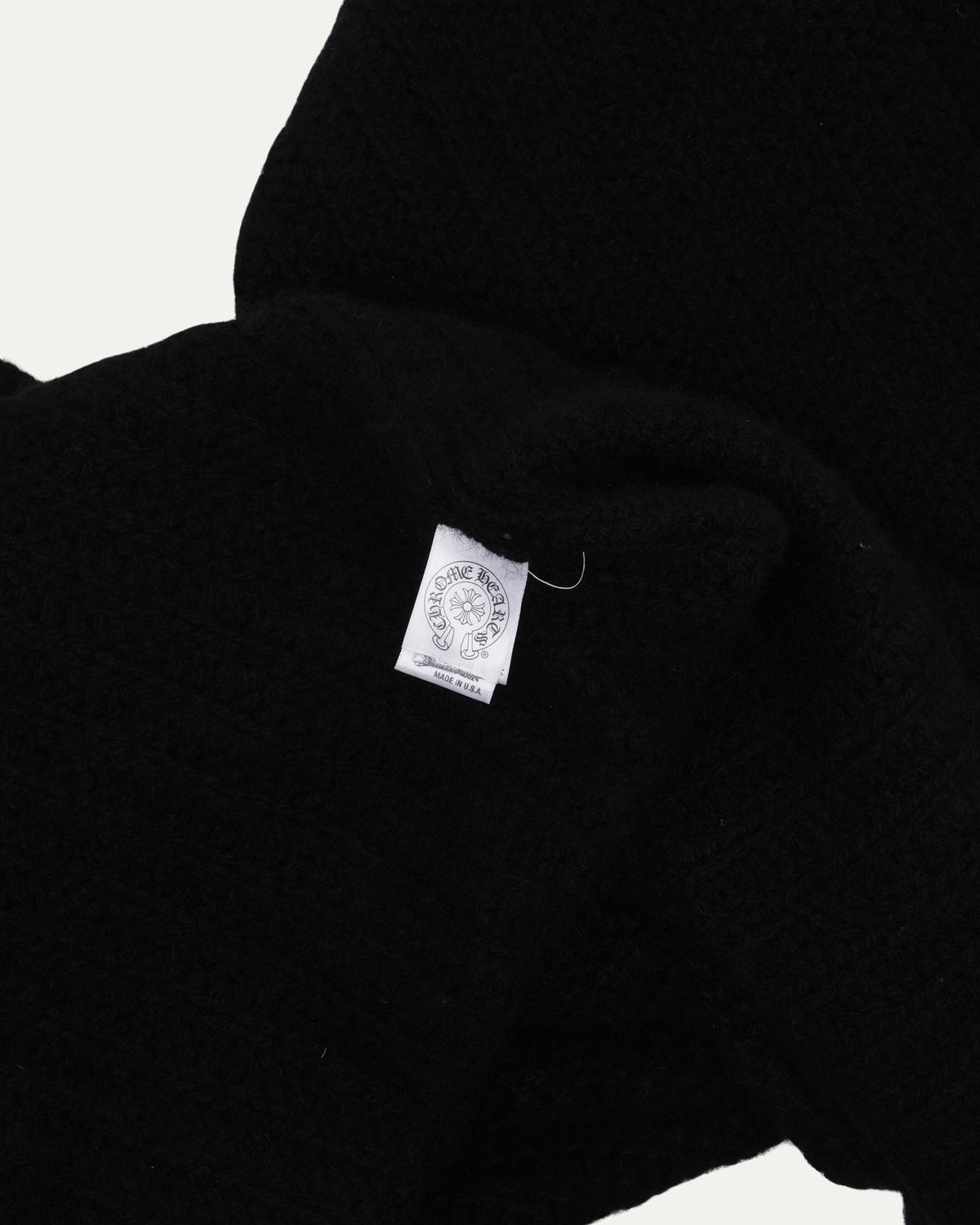 Plus Cross Patch Cashmere Cardigan Sweater