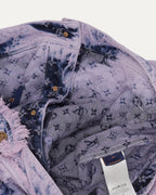 Fringed Monogram Boyhood Denim Jacket