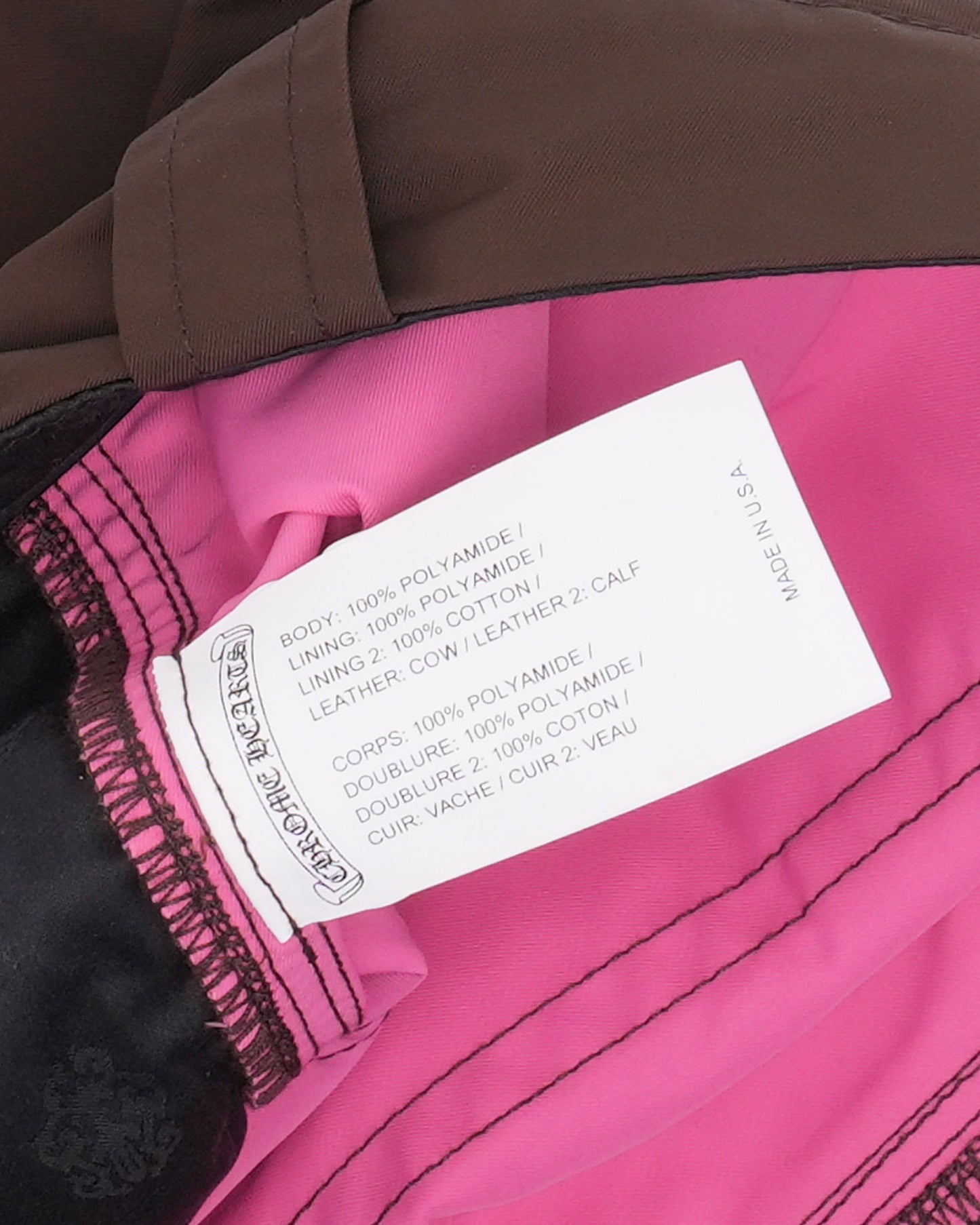 Nylon Leather Double Knee Carpenter Pants