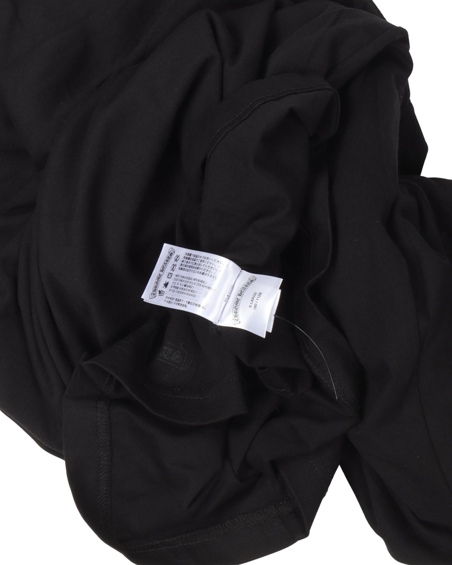 Tonal Neck Logo Long Sleeve T-Shirt