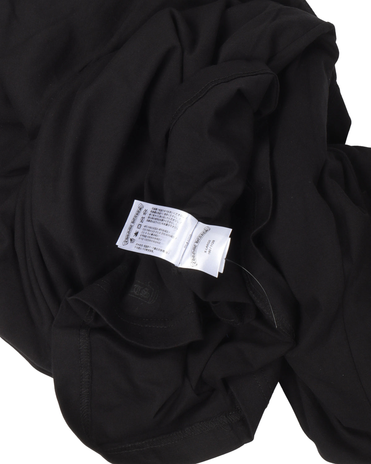 Tonal Neck Logo Long Sleeve T-Shirt