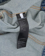 Hooded Pullover Denim Jacket