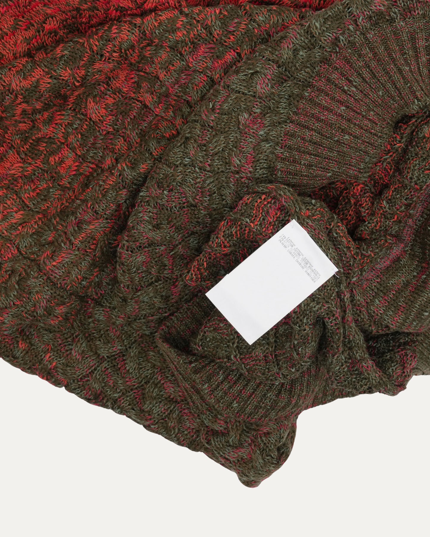 Cable Knit Cardigan Sweater