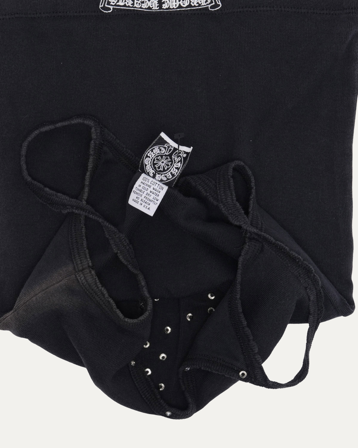 Rhinestone Vertical Logo Cropped Tank Top