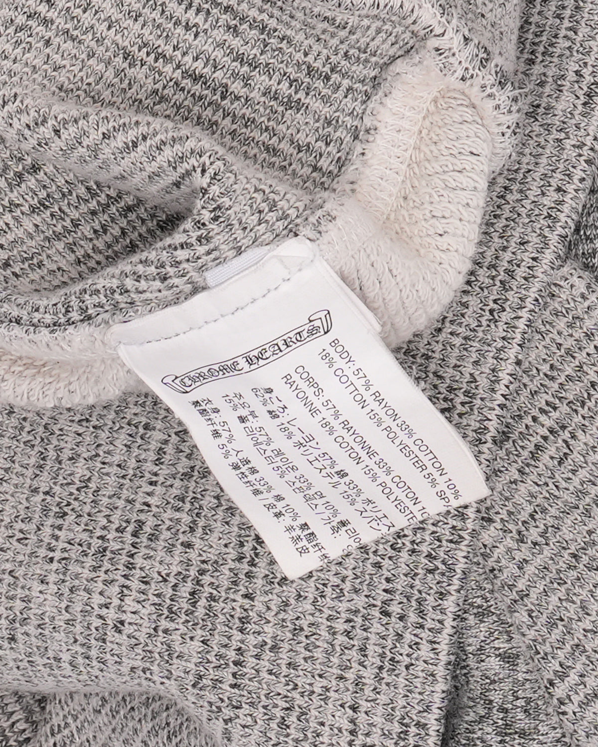 Rayon Blend Zip Up Hoodie