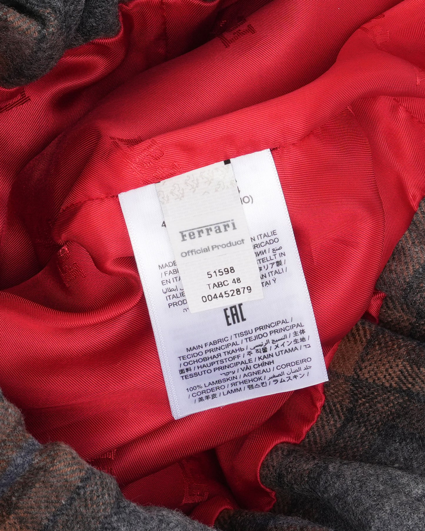 FW26 Tartan Agugliatura Blouson
