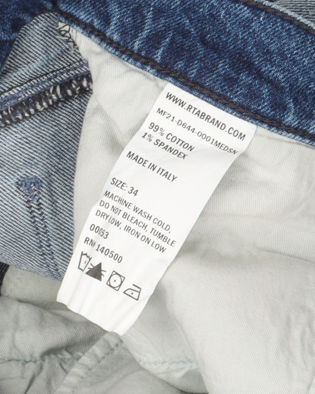 Embroidered Skinny Jeans